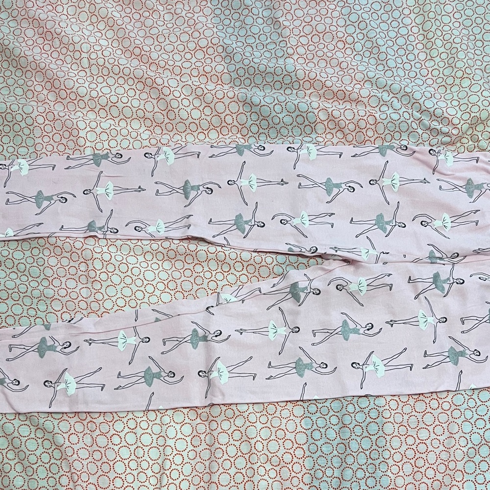 Carter's Pink Pajama Bottoms with Ballerina Print